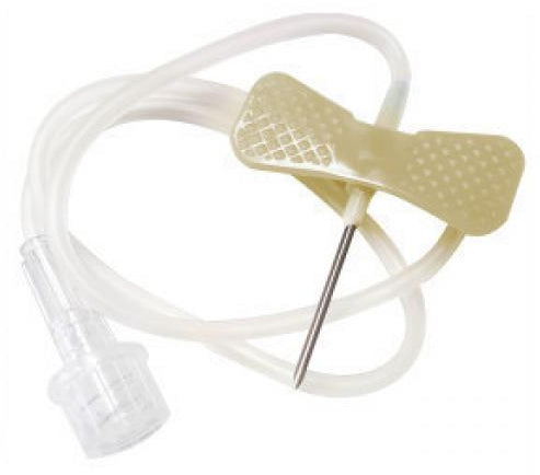 Butterfly Needle 19G Beige With 300Mm Tubing