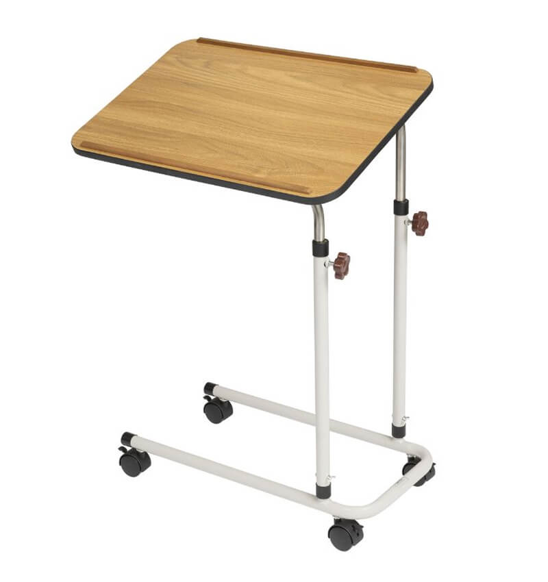 Alerta Overbed Table With 4 Castors