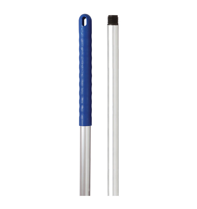 Blue Steel Broom And Mop Handle 135cm