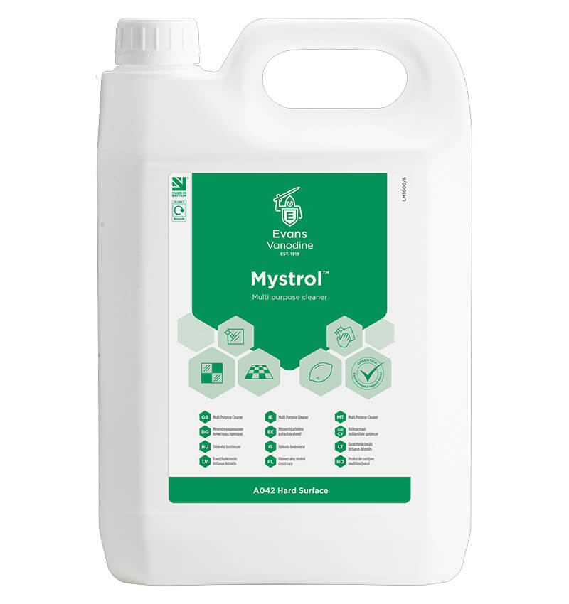 Evans Mystrol Hard Surface Cleaner 5Ltr