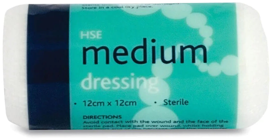 HSE Dressing Medium 12cm x 12cm