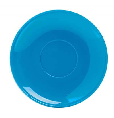 Harfield Polycarbonate Tea Saucer Medium Blue