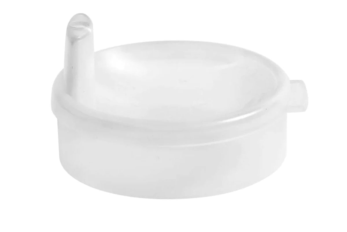 Polycarbonate 2 Handled Beaker Lid Narrow Spout