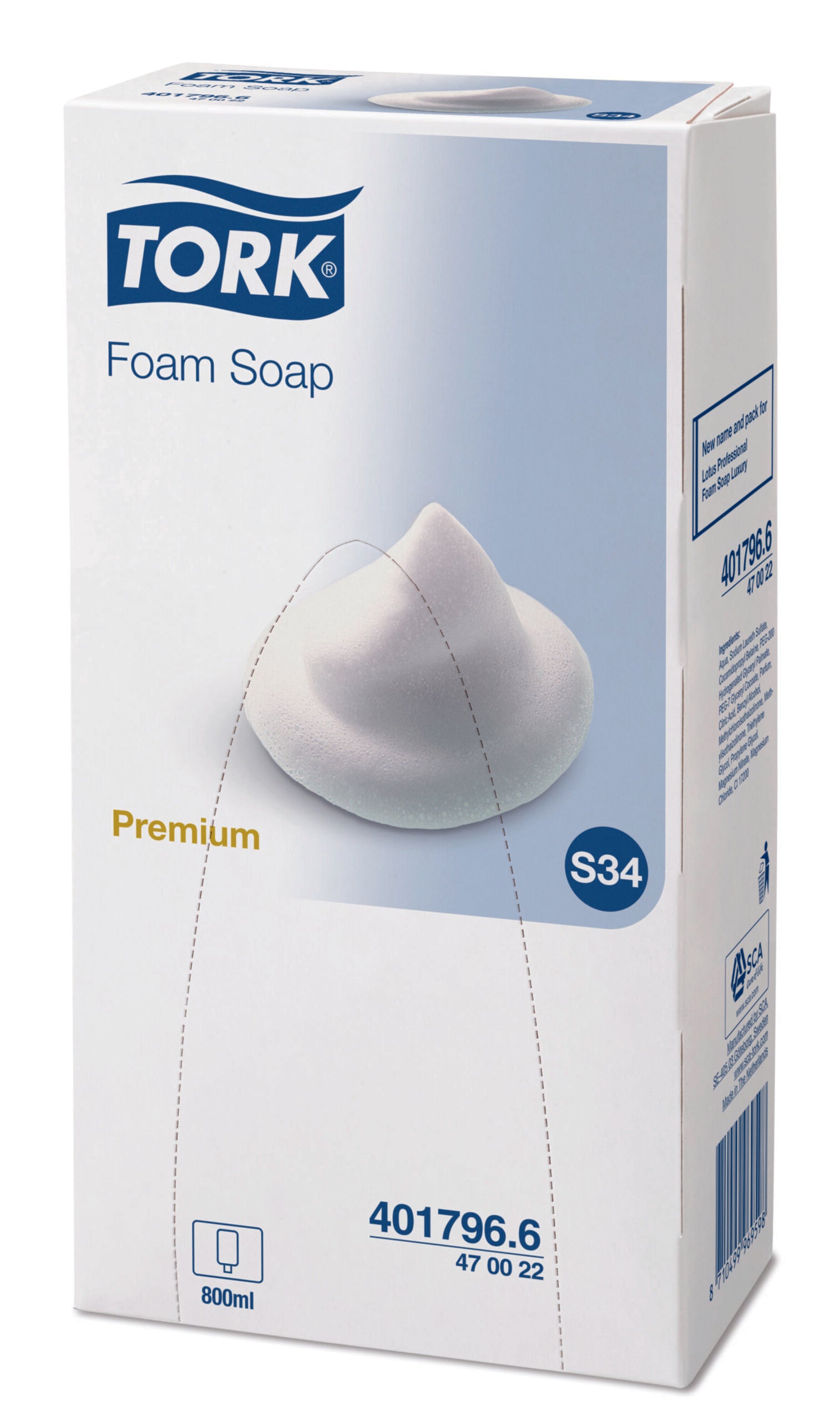 Tork S3 Foam Luxury Foam Soap