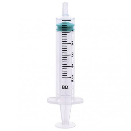 Luer Slip Syringe 5ml 100 Pack