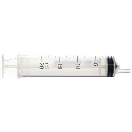 Luer Slip Syringe 20ml 50 Pack