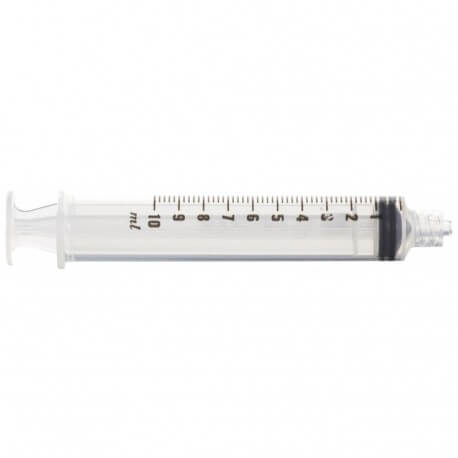 BD 10ml Luer Lok Syringe 10 x 10