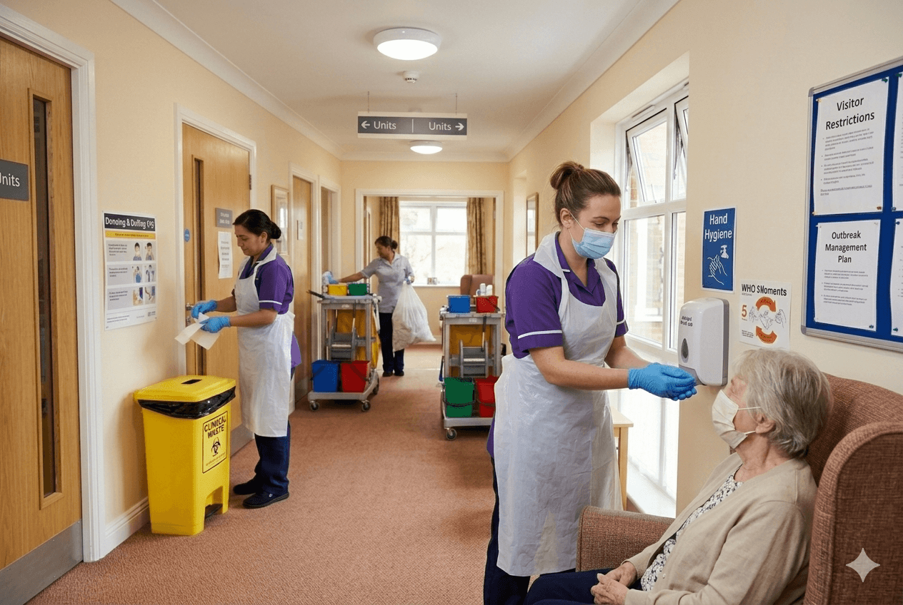 Infection Control in Care Homes | A Practical Guide for Care Managers