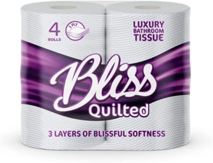 Bliss 3 Ply Toilet Roll 40 Pack