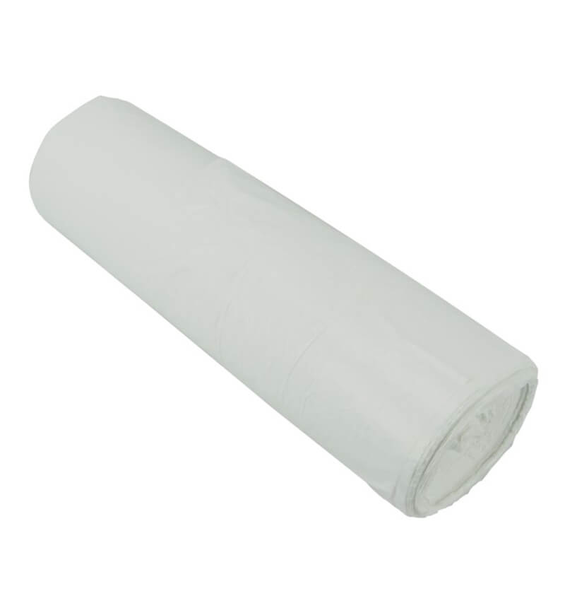 White Disposable Polythene Apron On A Roll 200 Aprons 5 Pack