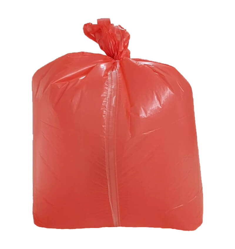 Red Soluble Laundry Sack 200 Pack