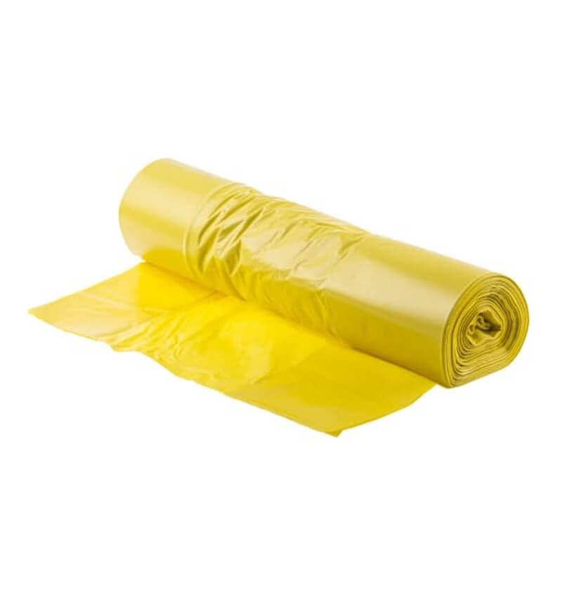 Medium Duty Yellow Refuse Sack 200 Pack