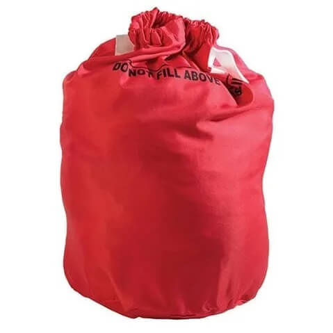Red Safeknot Laundry Bag