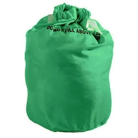 Green Safeknot Laundry Bag