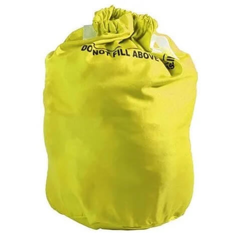 Yellow Safeknot Laundry Bag