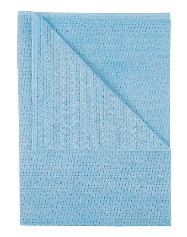 Blue Velette Cloth 25 Pack (Economy Lavette Cloth)