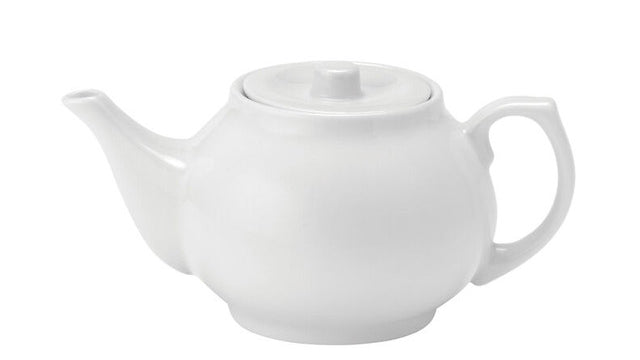 Utopia Pure White Teapots 430ml 12 Pack