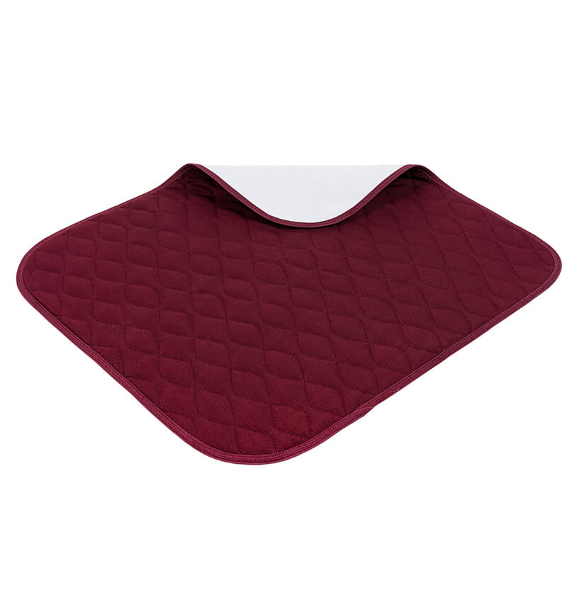 Washable Seat Pad Wine 54 x 58cm