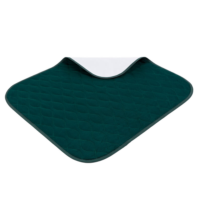 Washable Seat Pad Green 54 x 58cm