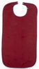 Maroon Adult Bib 45 x 90cm With Poppers