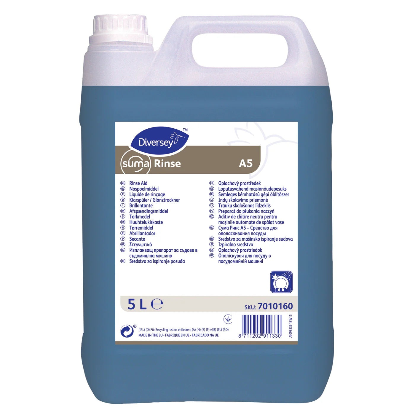 Suma A5 Rinse Aid 5Ltr