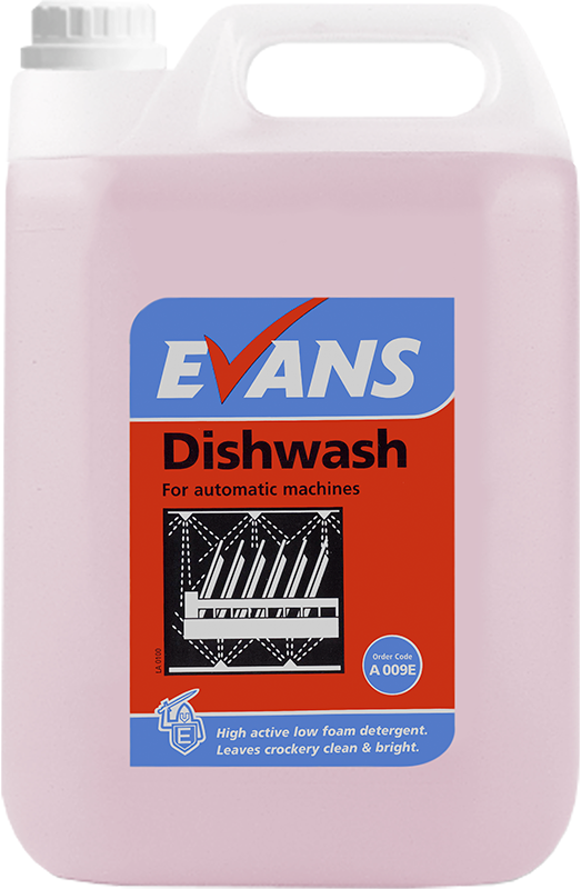 Evans Dishwash Liquid 5Ltr