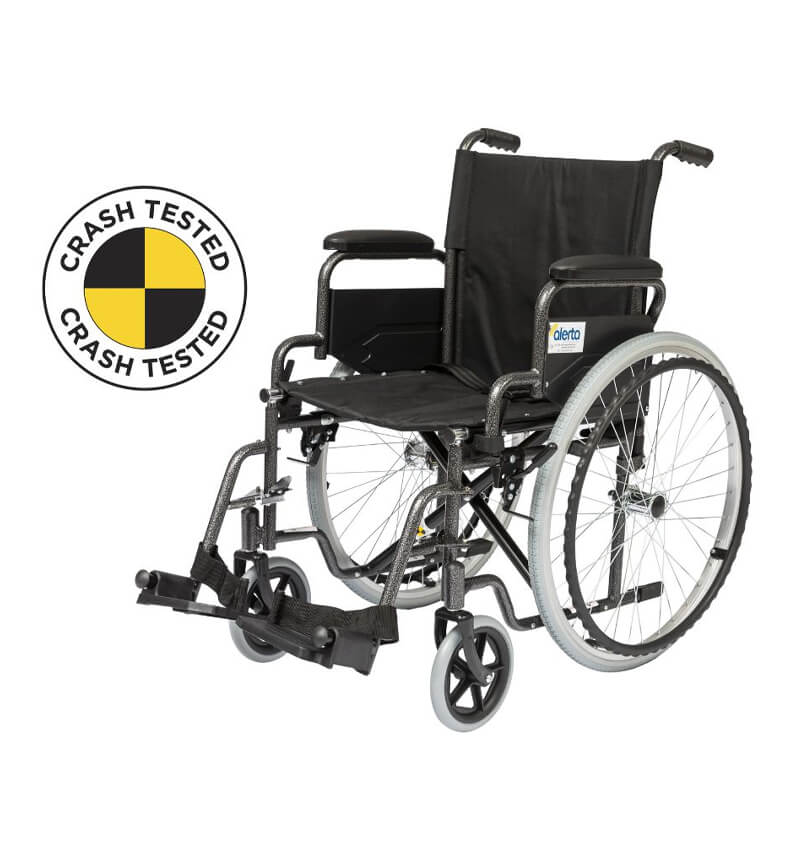 Alerta Self Propelled Wheelchair Crash Tested