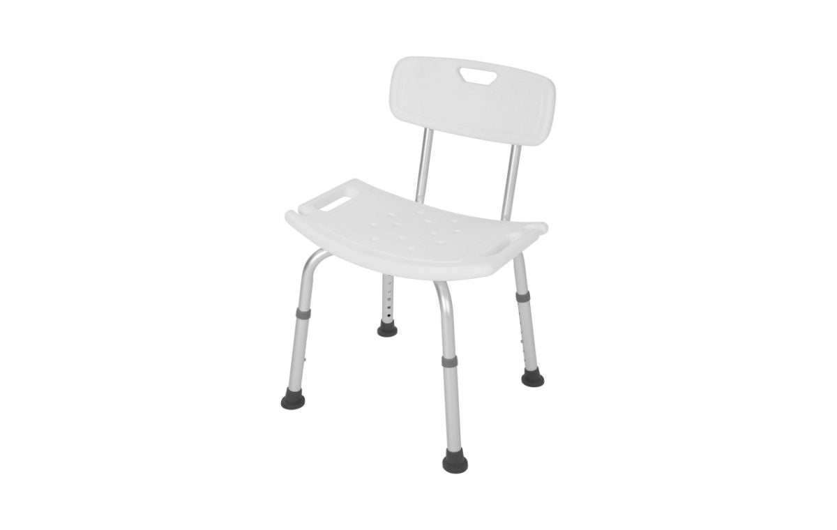 Alerta Shower Stool with Back