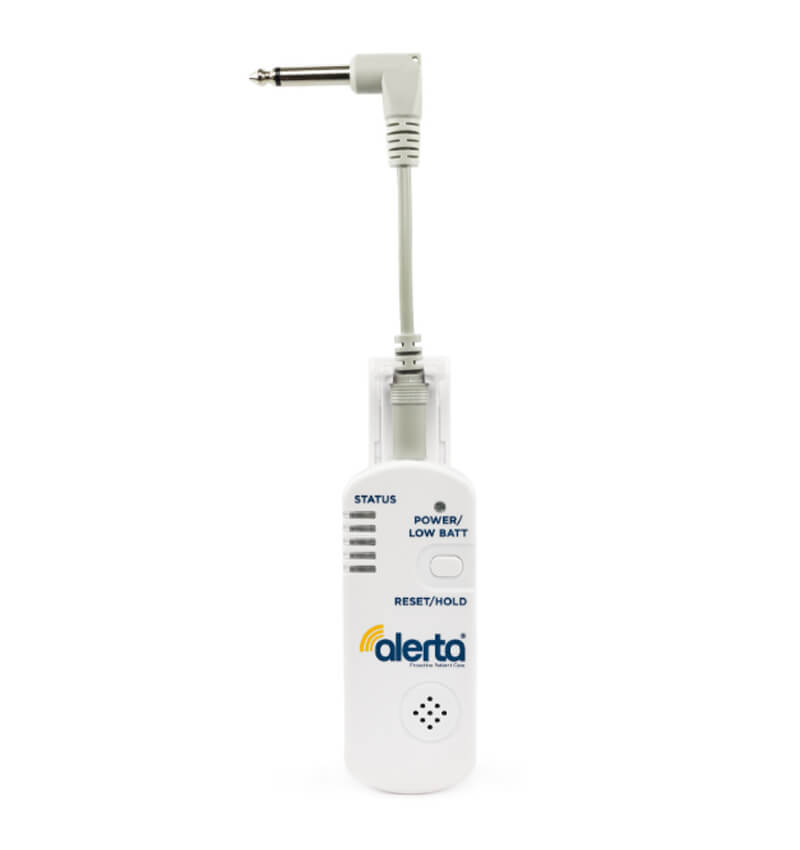 Alerta Wall Point Receiver White Plug