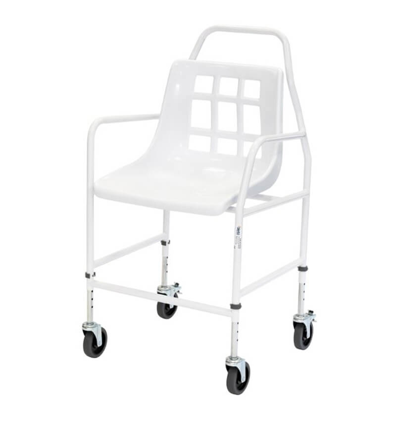 Alerta Mobile Shower Chair Adjustable Height