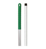 Green Steel Broom And Mop Handle 135cm