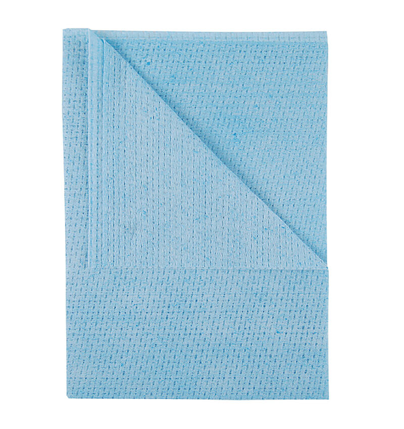 Blue Velette Cloth 25 Pack (Economy Lavette Cloth)