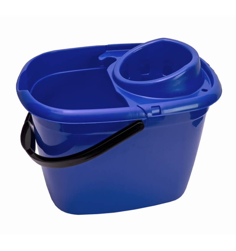 Blue Plastic Mop Bucket 10Ltr