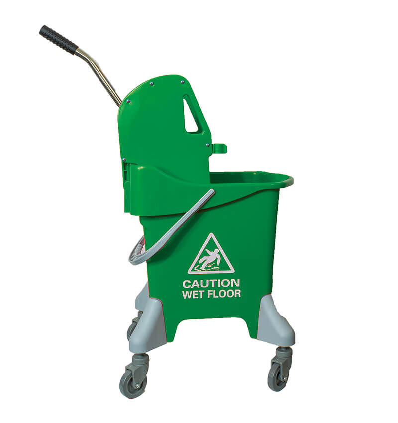 Green Plastic Mop Bucket 10Ltr