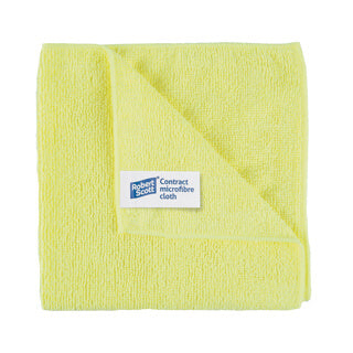 Microfibre Cloth Yellow 10 Pack