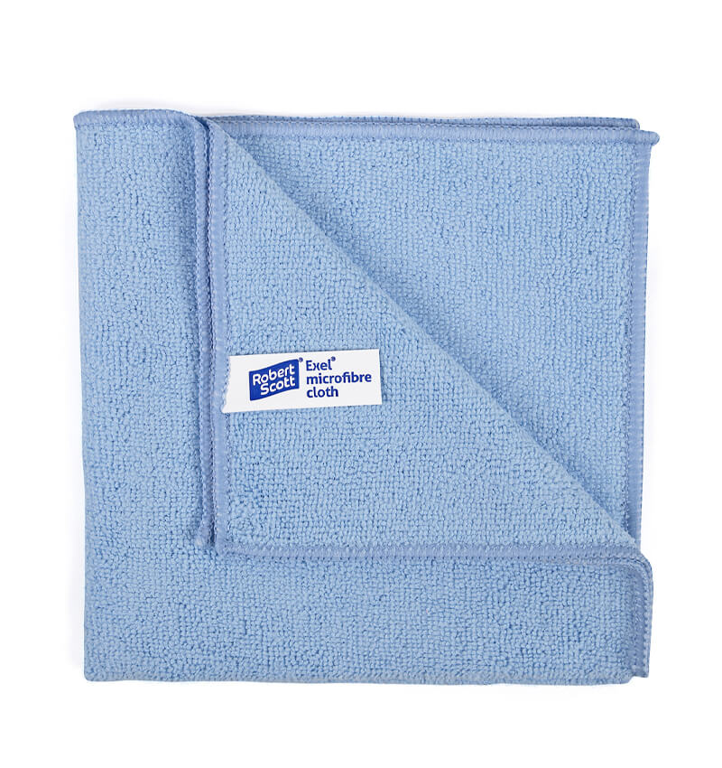 Microfibre Cloth Blue 10 Pack