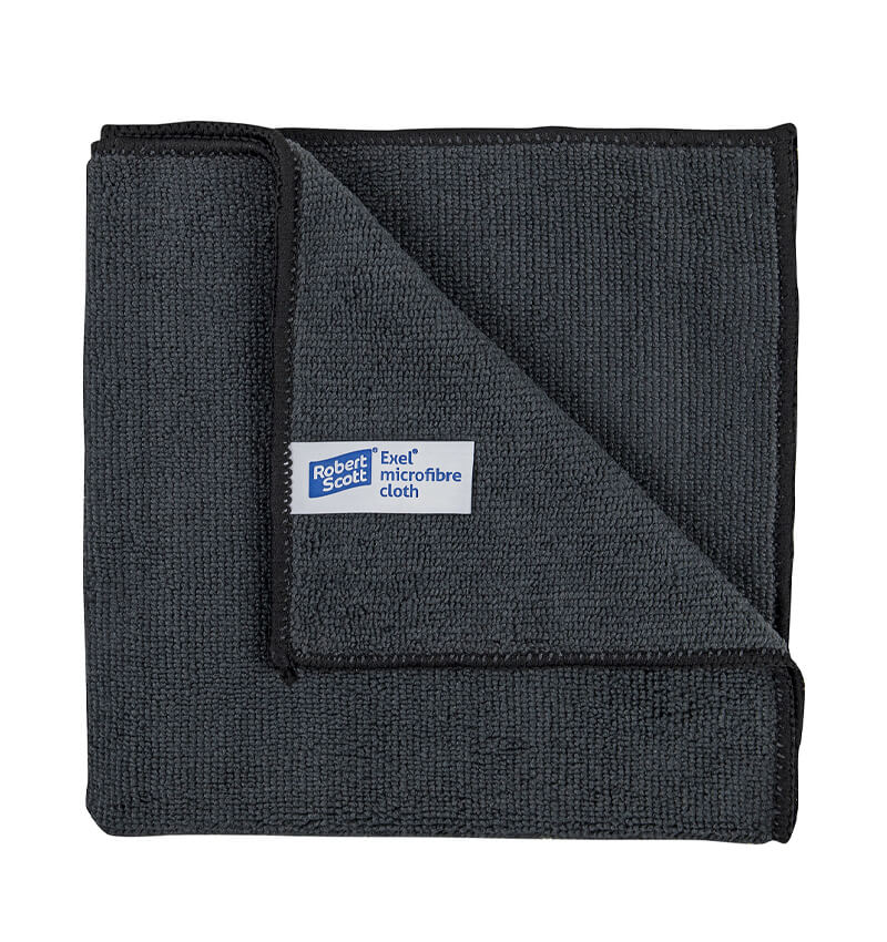 Microfibre Cloths Black