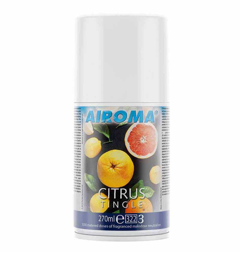 Airoma Air Freshener Refills 270ml Citrus Tingle