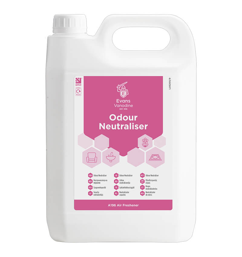 Evans Odour Neutraliser For Carpet And Fabric 5Ltr 2 Pack