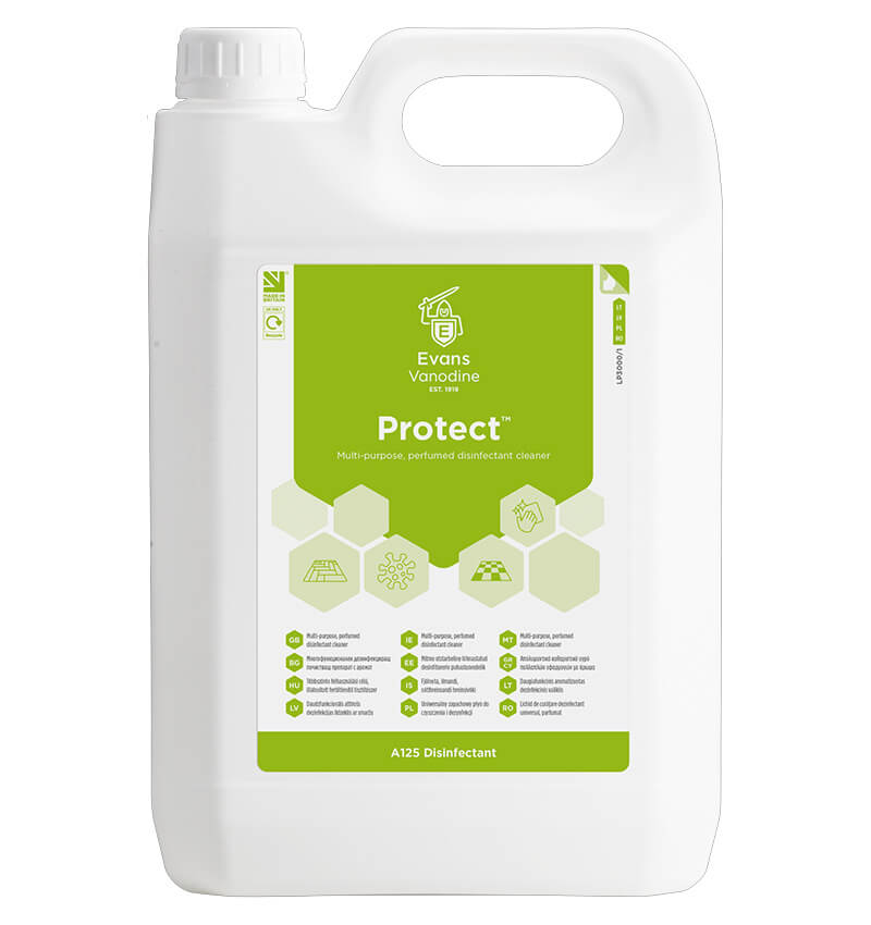 Evans Protect Perfumed Disinfectant Cleaner 5Ltr 2 Pack