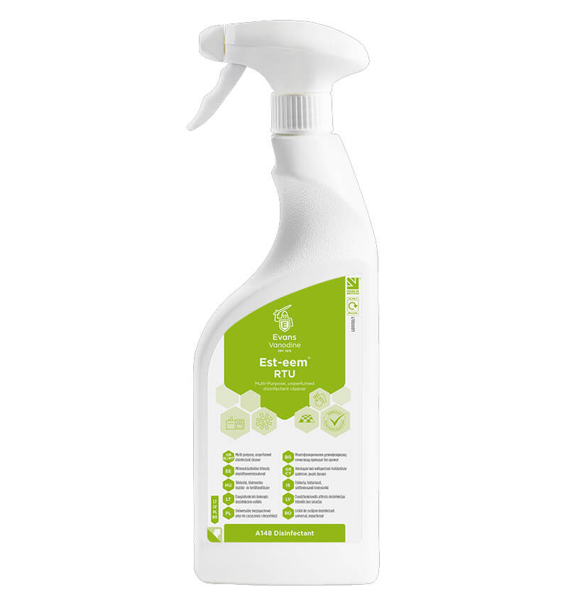 Evans Esteem Kitchen Disinfectant 750ml 6 Pack