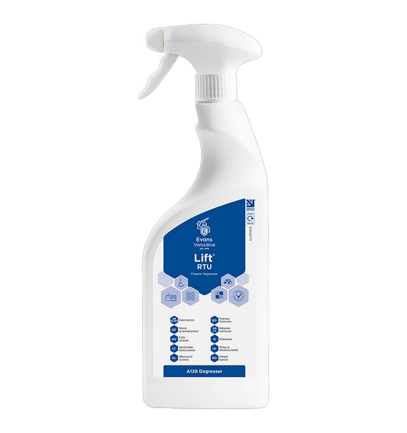 Evans Lift Heavy Duty Cleaner And Degreaser 750ml 6 Pack