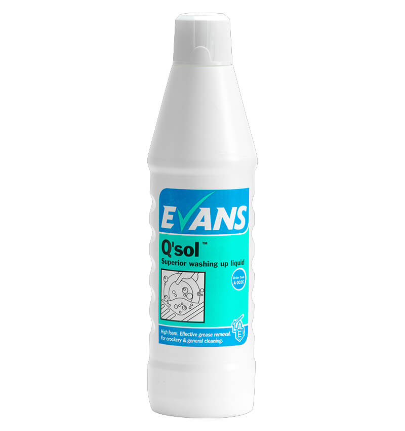 Evans Qsol Perfumed Washing Up Liquid 1Ltr