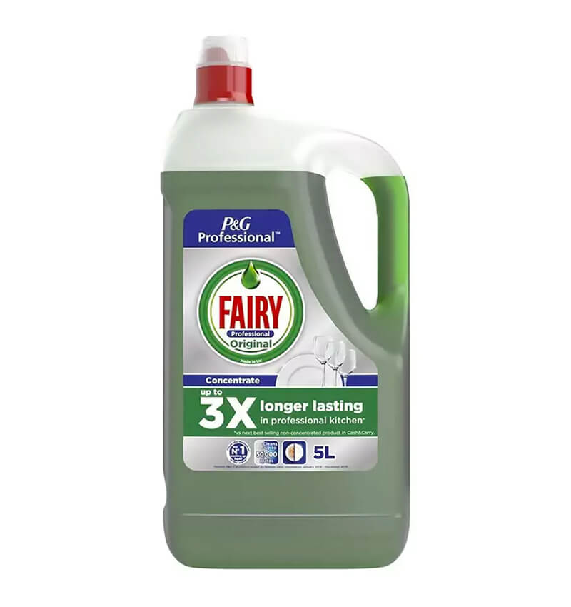 Fairy Original Washing Up Liquid 5Ltr 2 Pack