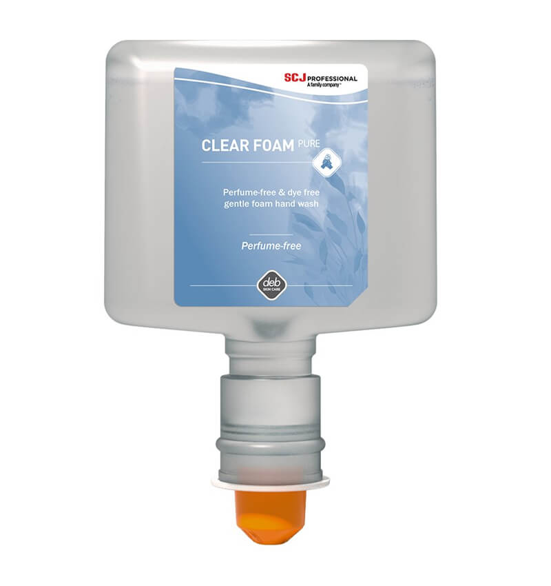 Deb Clear Foam Hand Wash 1200ml CLR12LTF 3 Pack