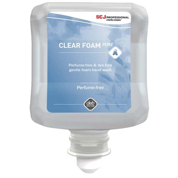 Deb Clear Foam Hand Wash 1200ml CLR12LTF 3 Pack