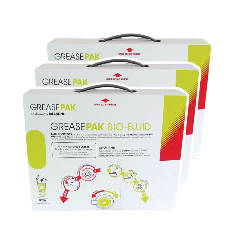 Grease Pak Bio Dosing Fluid 3 X 5Ltr Box