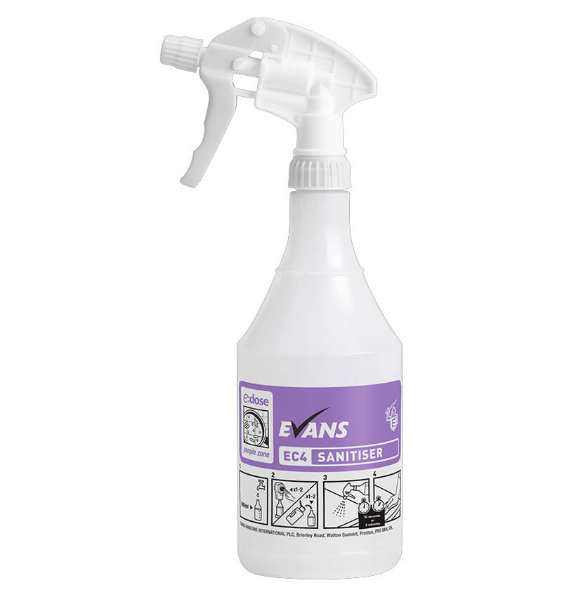 Evans E Dose EC4 Trigger Spray Bottle