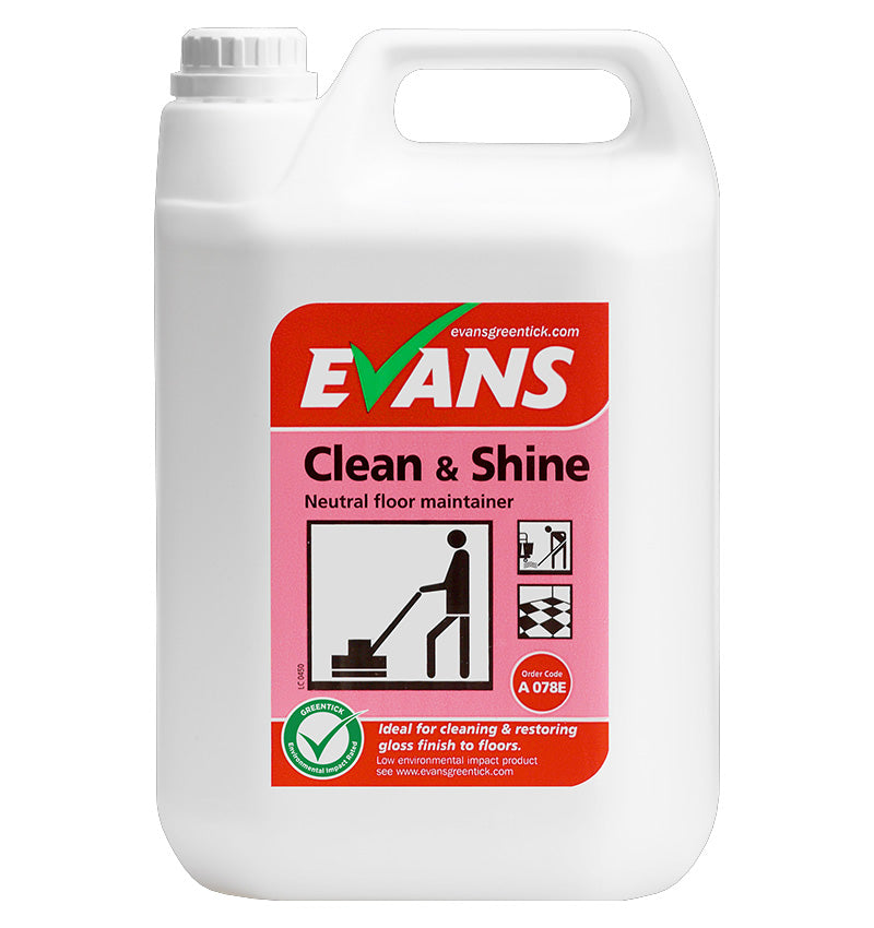 Evans Clean and Shine 5Ltr