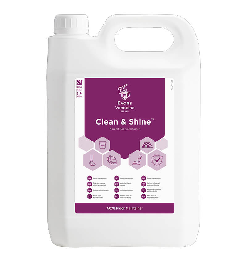 Evans Clean and Shine 5Ltr